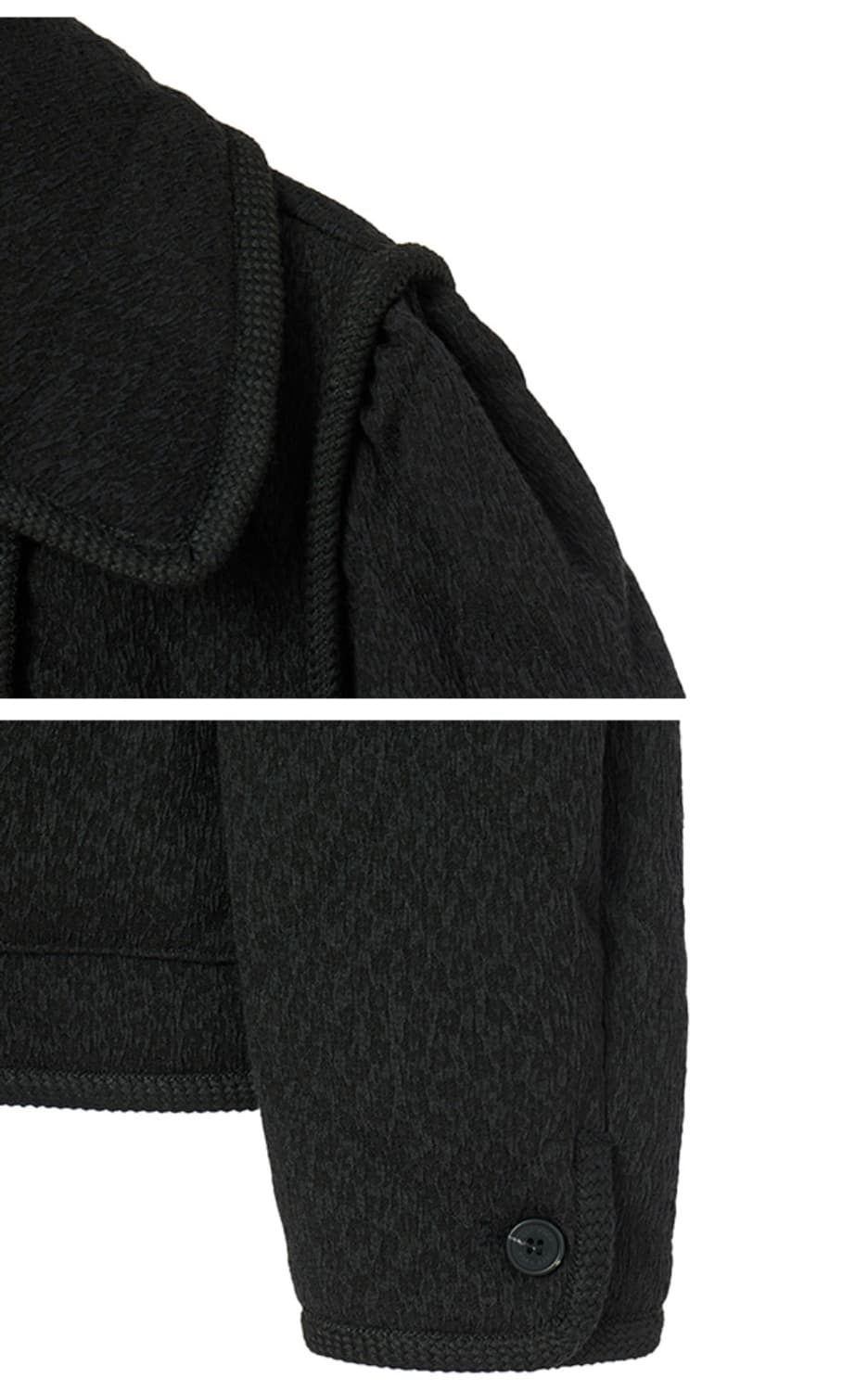 오더먼트 바이 보카바카 플라워 자카드 퀄팅 패딩 상품이미지6