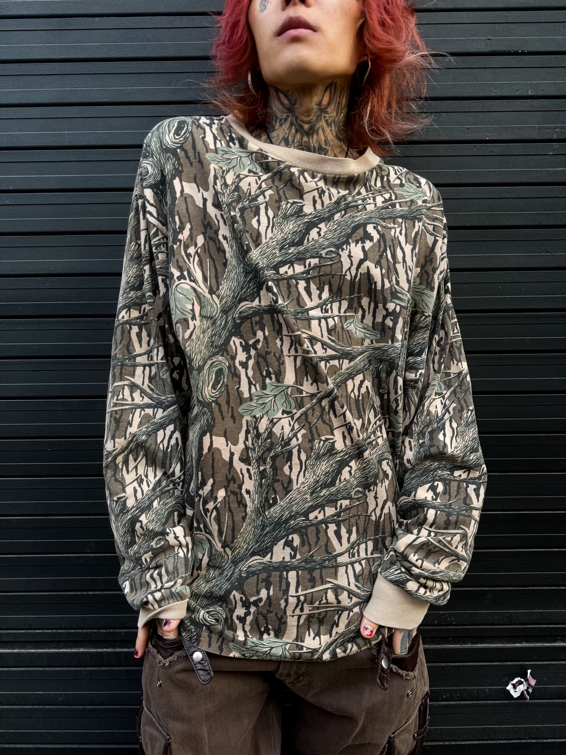 Tree Camouflage Long Sleeve 상품이미지1