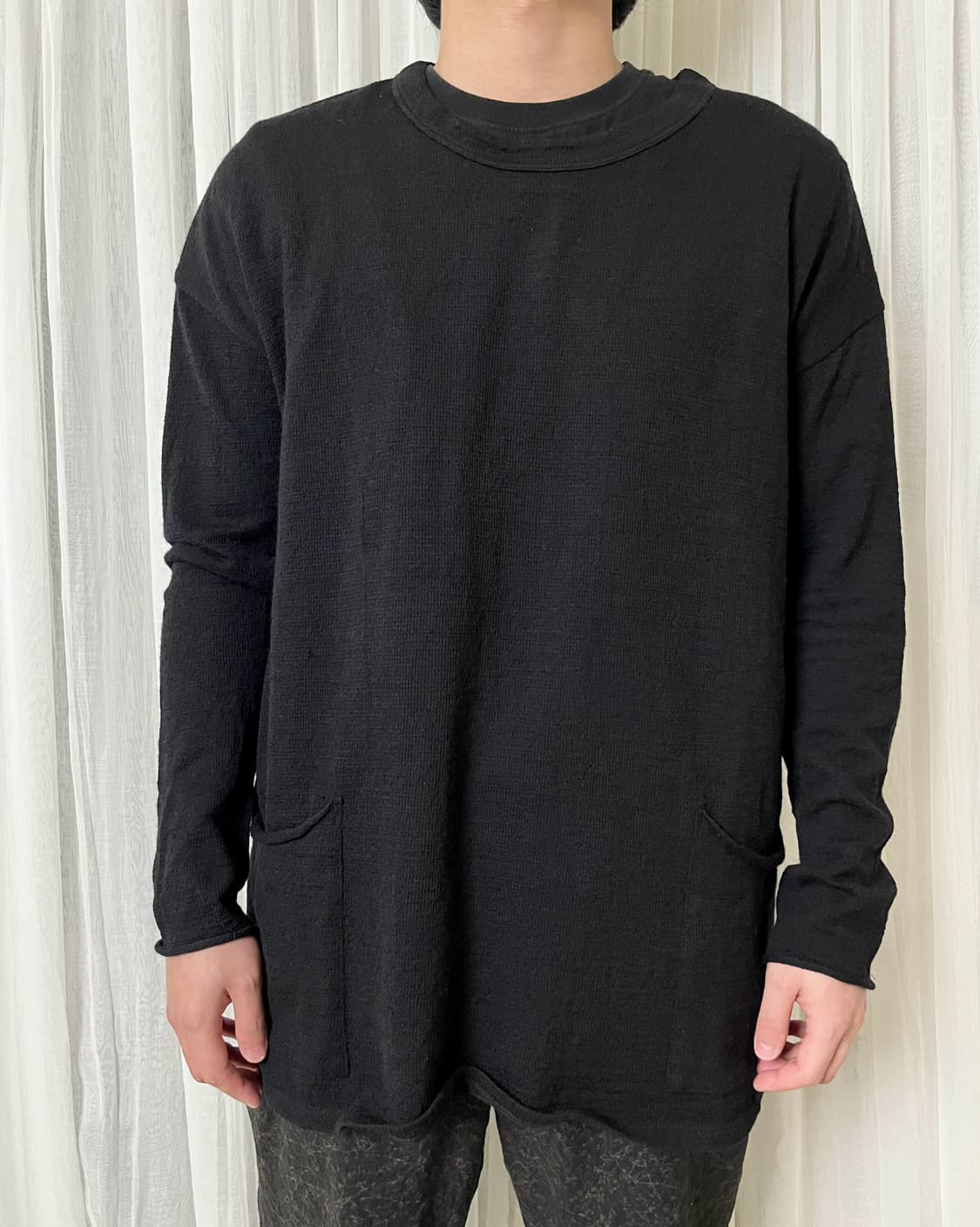 클라시카 22fw 니트 컷앤소 klasica 상품이미지1