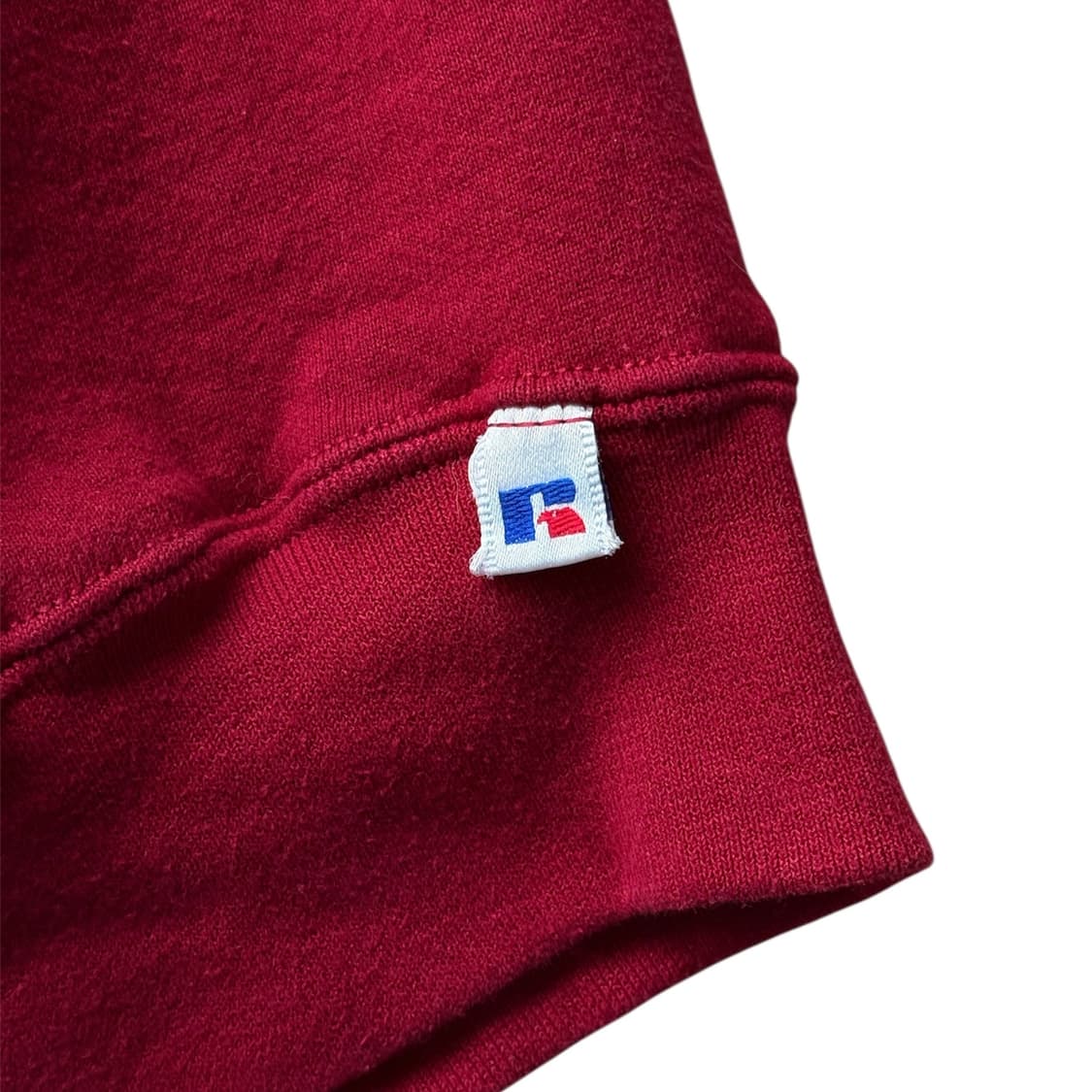 90s 러셀 스웻셔츠 레드 상품이미지3