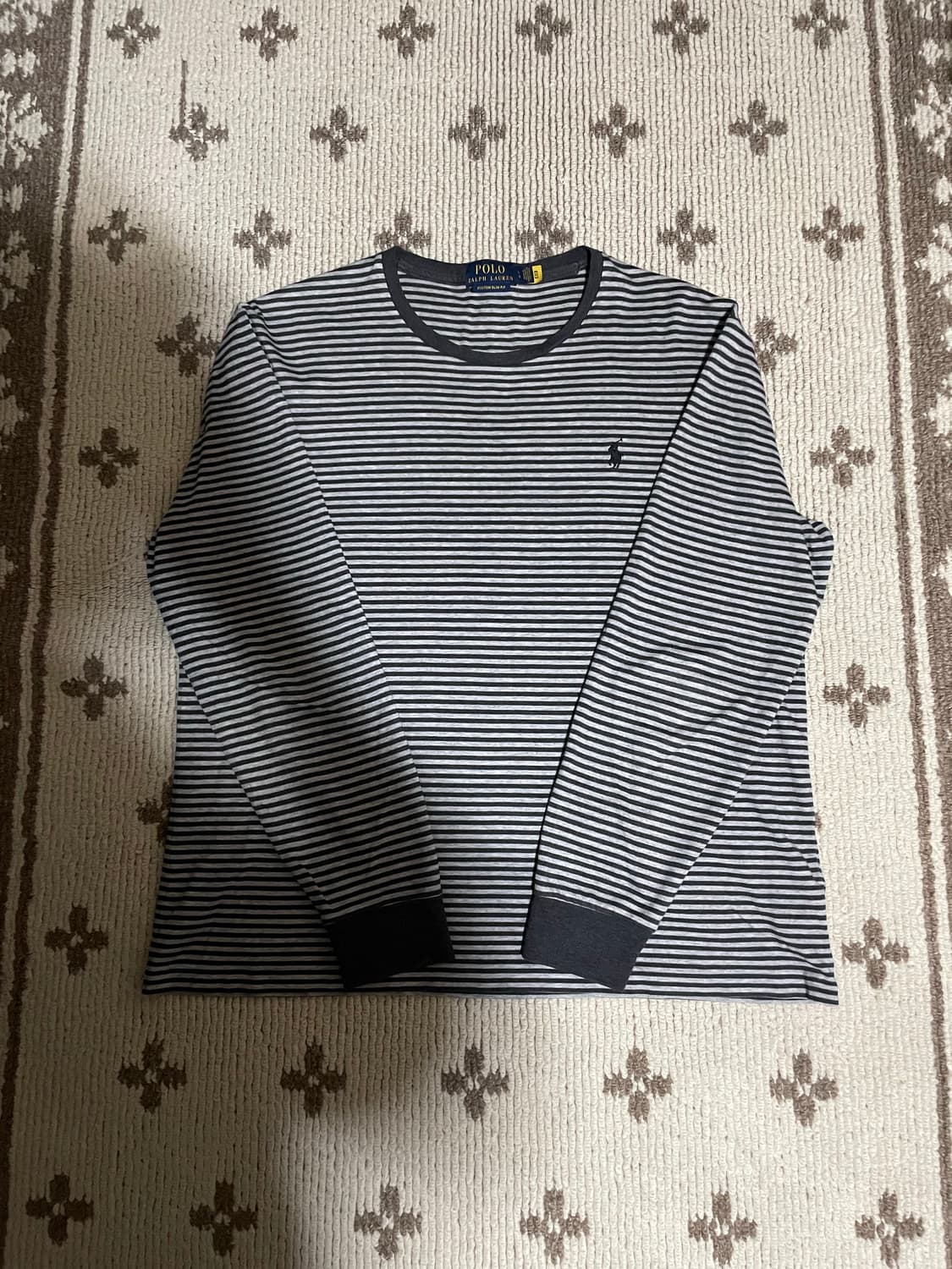 폴로 랄프로렌 스트라이프 롱슬리브 엄성현 상품이미지1