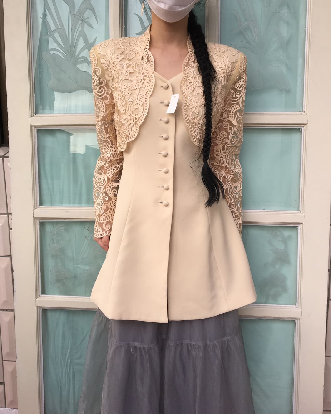 Lace point jacket 상품이미지1