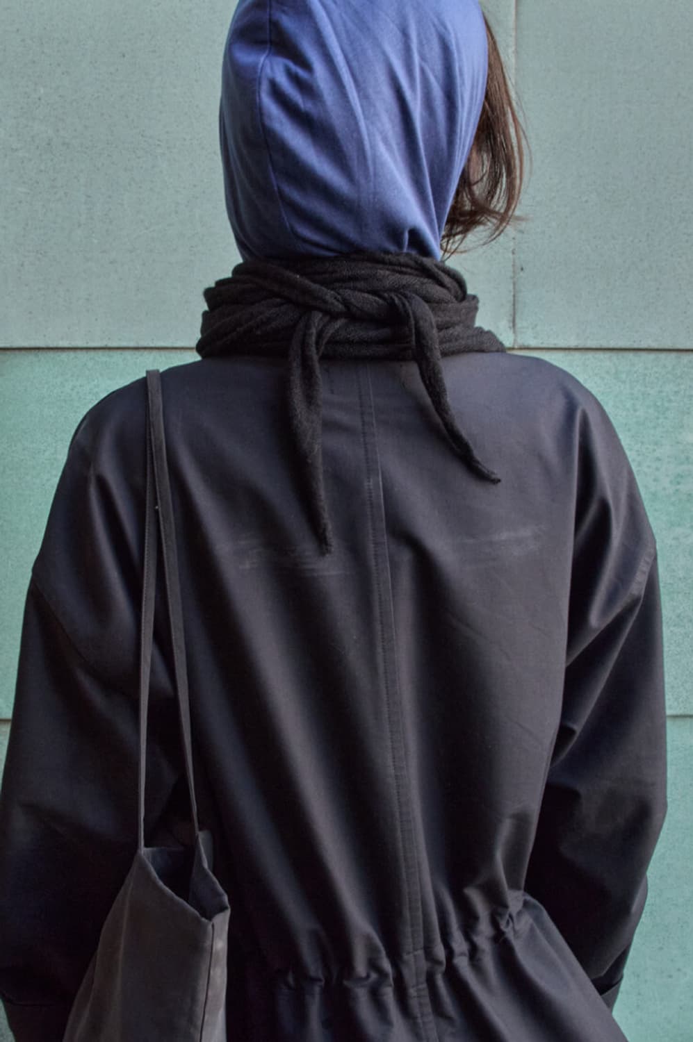 [034] long scarf black 상품이미지1