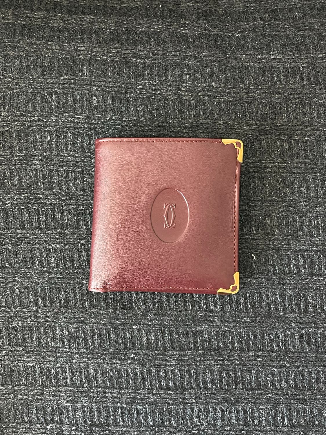 까르띠에 반지갑 버건디컬러 상품이미지5