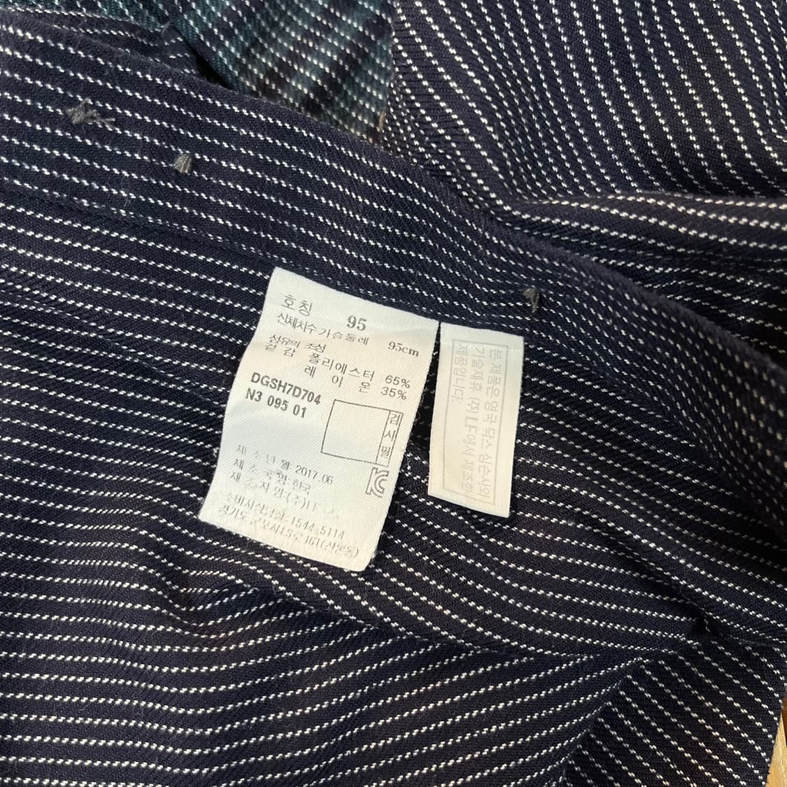 (95/M) 닥스 정품 남성 스트라이프 셔츠 상품이미지6