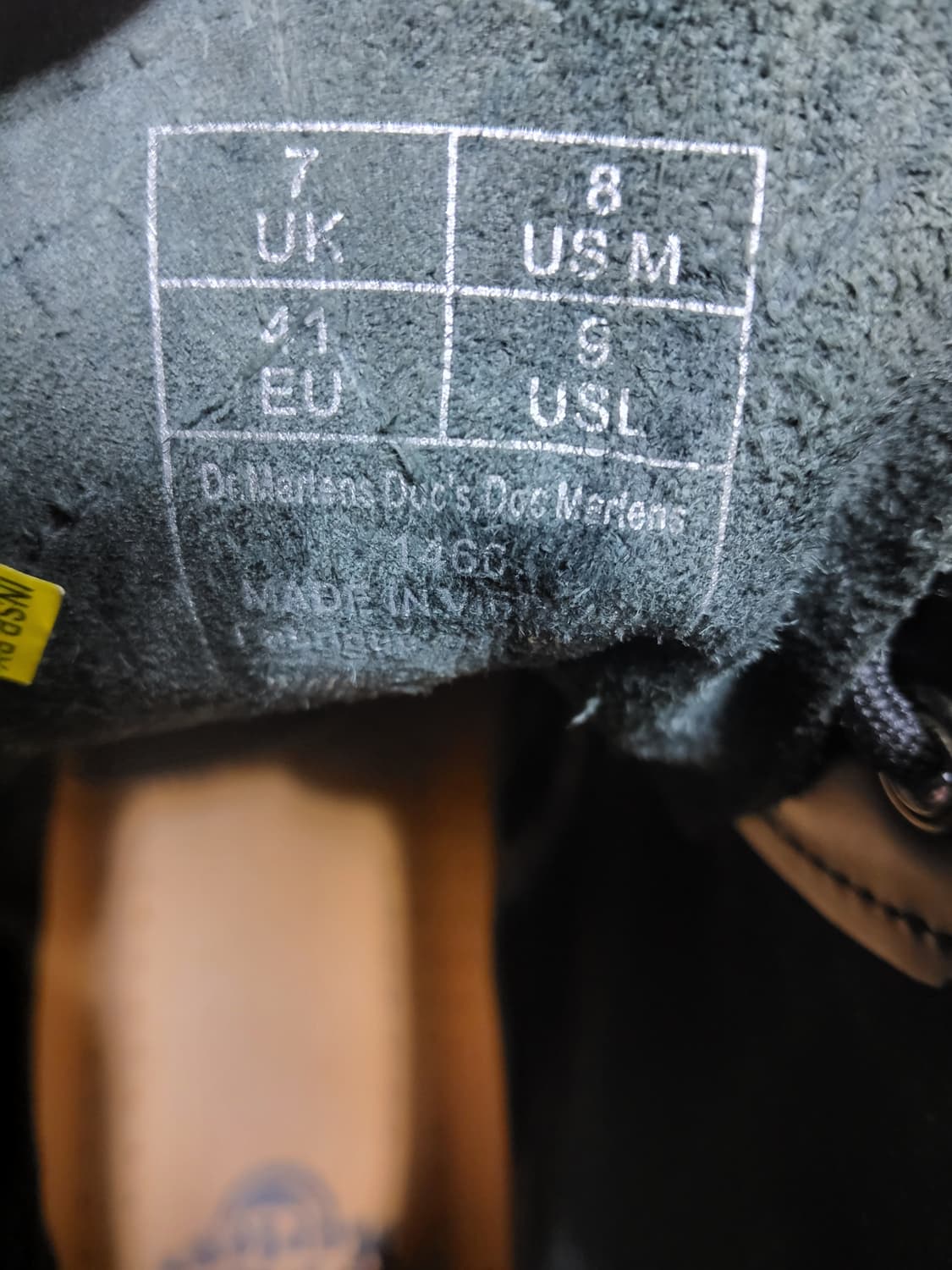 닥터마틴1460 모델 8홀 스무스 260사이즈 상품이미지2