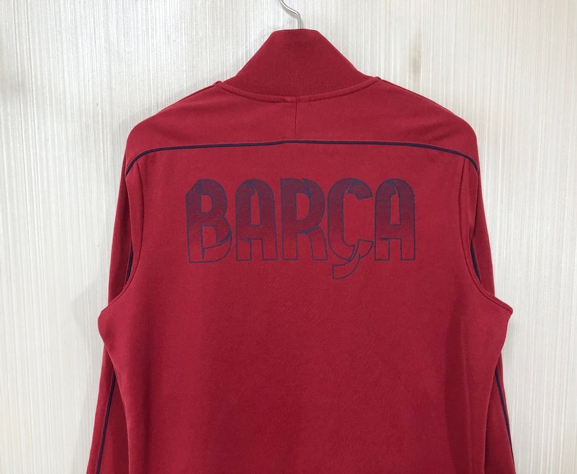 나이키 11-12 FC바르셀로나 N98 어센틱 트랙탑/트랙슈트 M(95) 상품이미지9