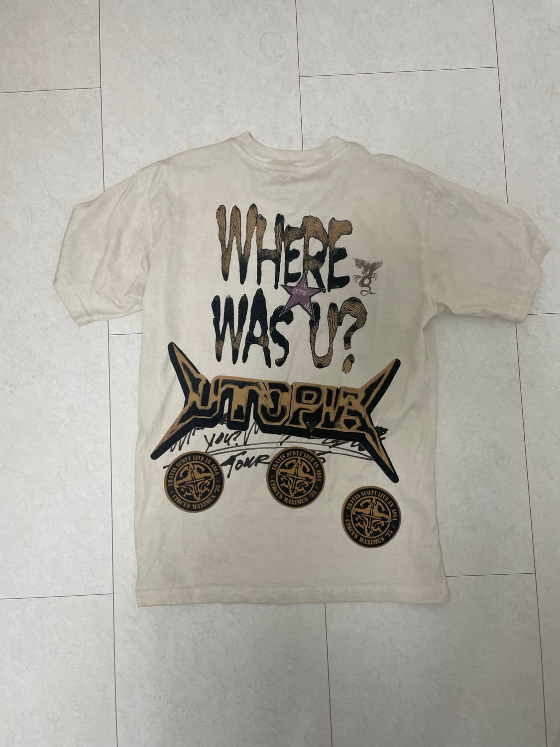 스캇 내한 티셔츠 m 상품이미지2