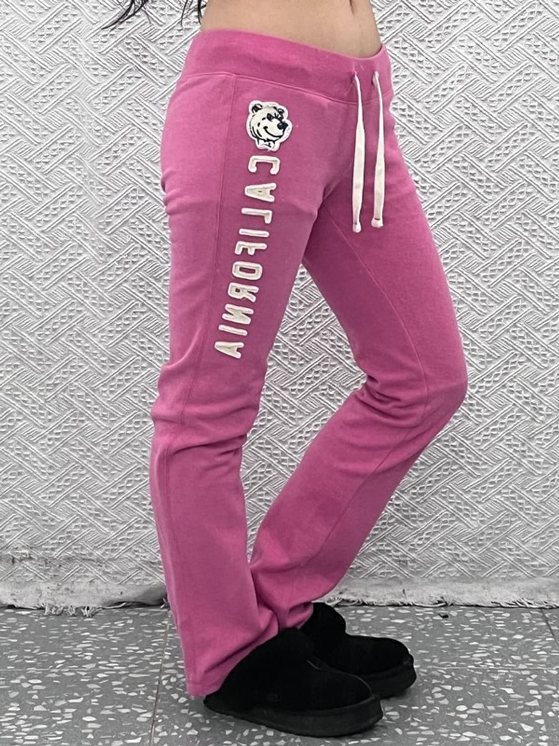 후아유 레트로 Y2K 00's 대장급 핫핑크 스웻팬츠 M C09720 상품이미지1