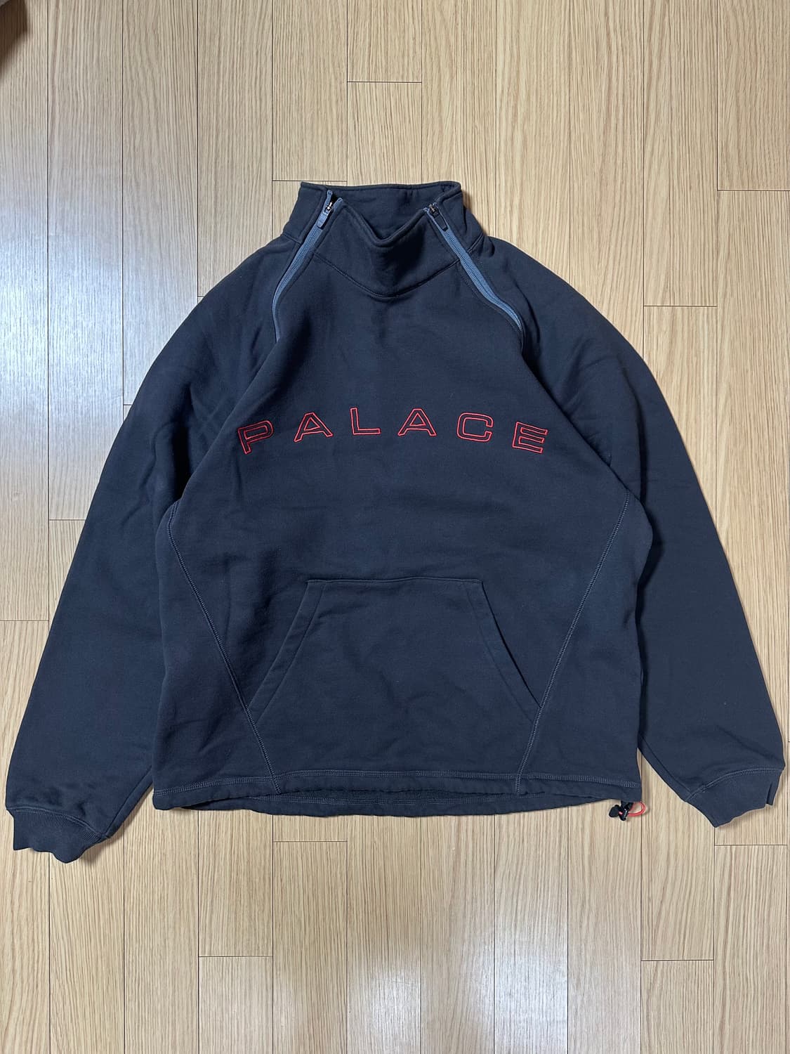 팔라스 더블 집업 퍼넬 블랙 - 24FW 상품이미지1