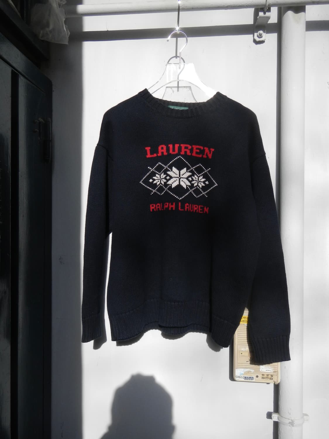 90‘s Ralph Lauren Nordic Logo Sweater 상품이미지1