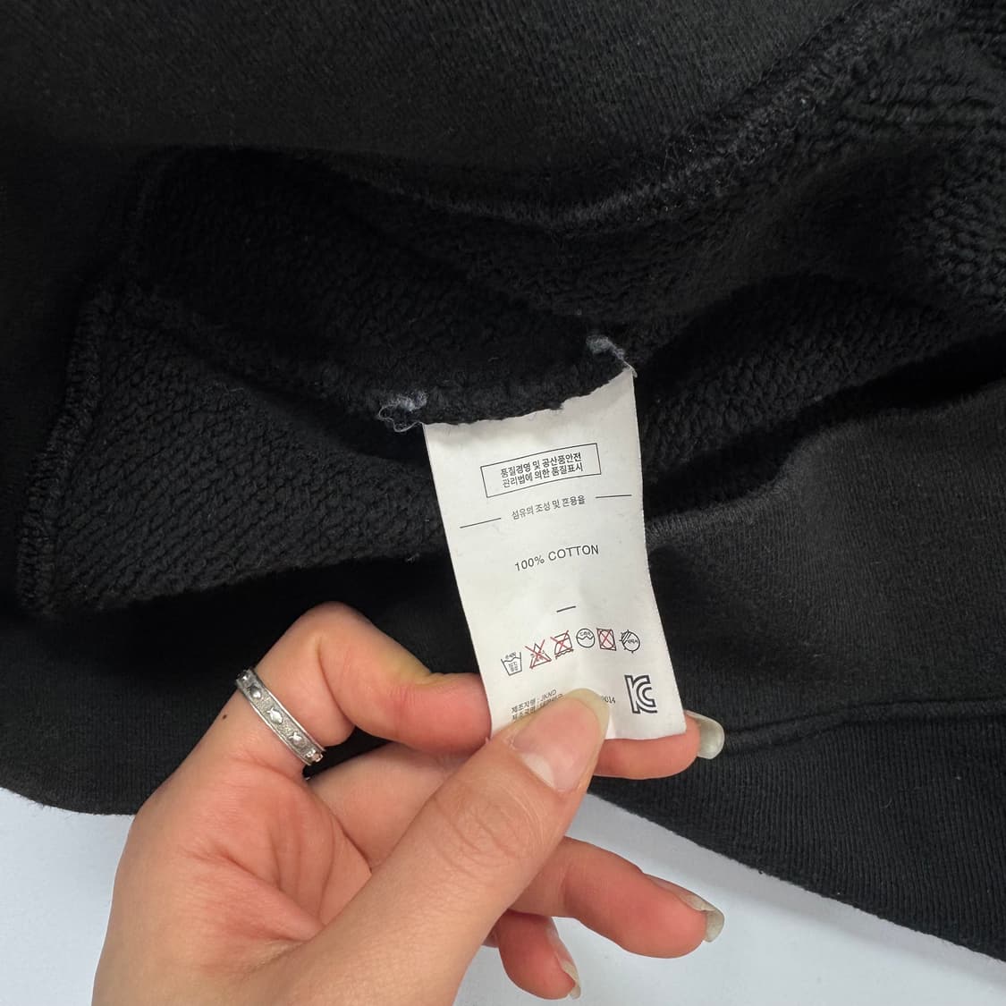 Thisisneverthat 디스이즈네버뎃 사이드 로고 블랙 롱슬리브   상품이미지7