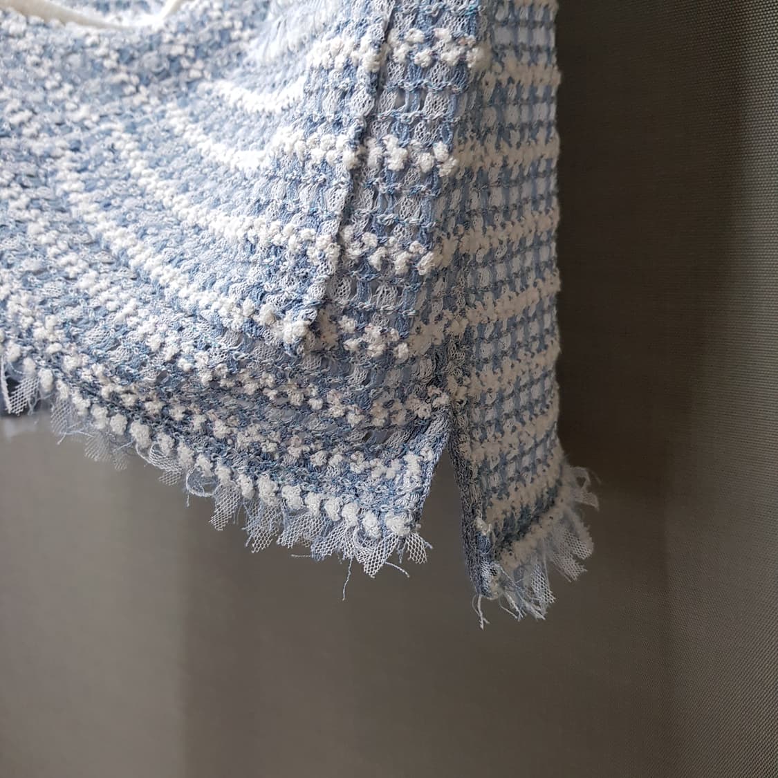 한섬 SJSJ 2022 트위드 반팔 자켓 F사이즈 상품이미지4