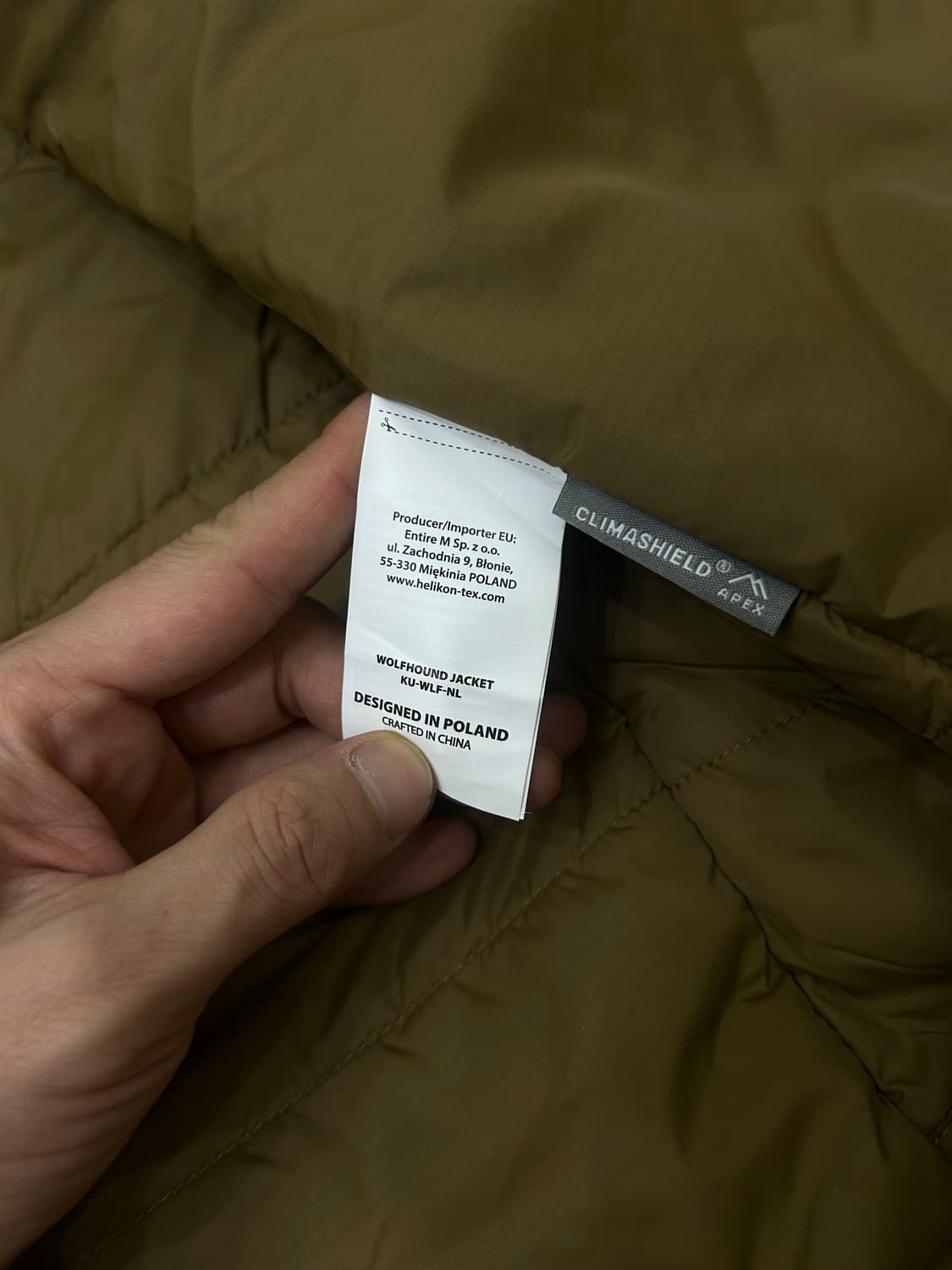 [한국L]헨리콘텍스 울프 하운드 경량자켓/코요테 상품이미지5