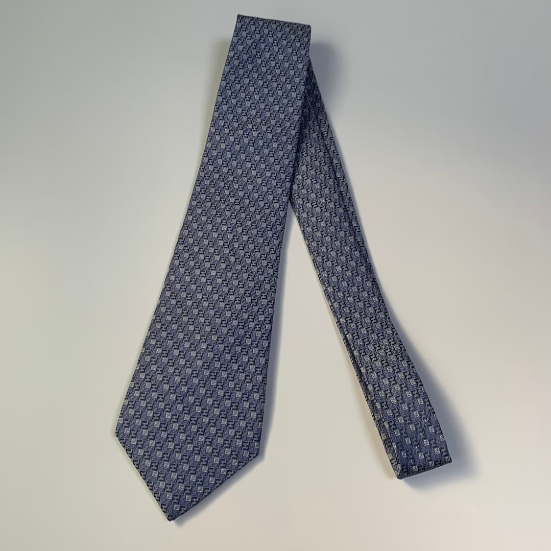 펜디(FENDI) 신형 FF모노그램 명품넥타이 이태리 100실크 최상급 상품이미지8