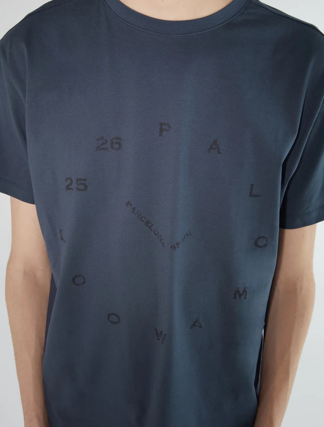 (L) 팔로마울 no.2684 O'clock B 티셔츠 상품이미지2