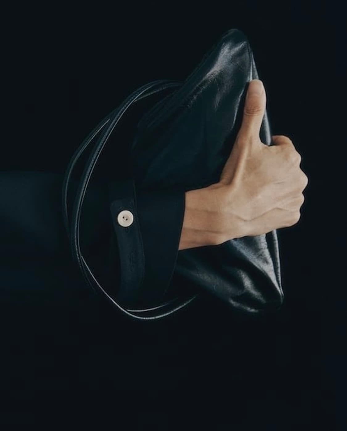 르베이지 레더 미니 토트백 상품이미지3