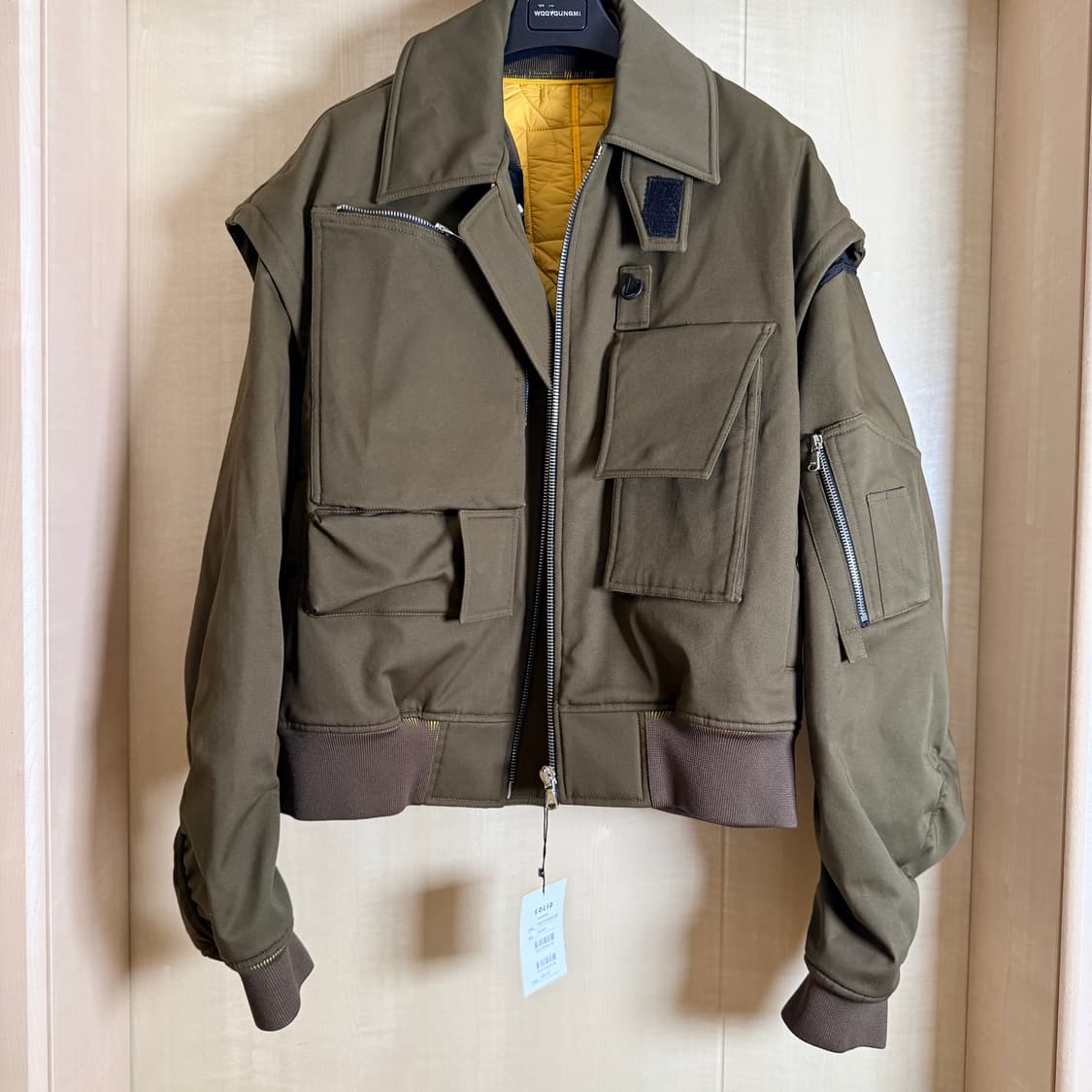 솔리드옴므 22fw 3in1 멀티포켓 패딩 블루종 48 상품이미지1