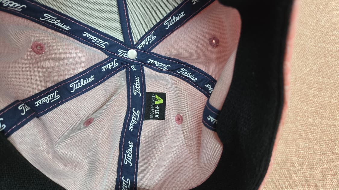 타이틀리스트 M/L - 남성 골프 햇 핑크 코랄 핏  상품이미지5