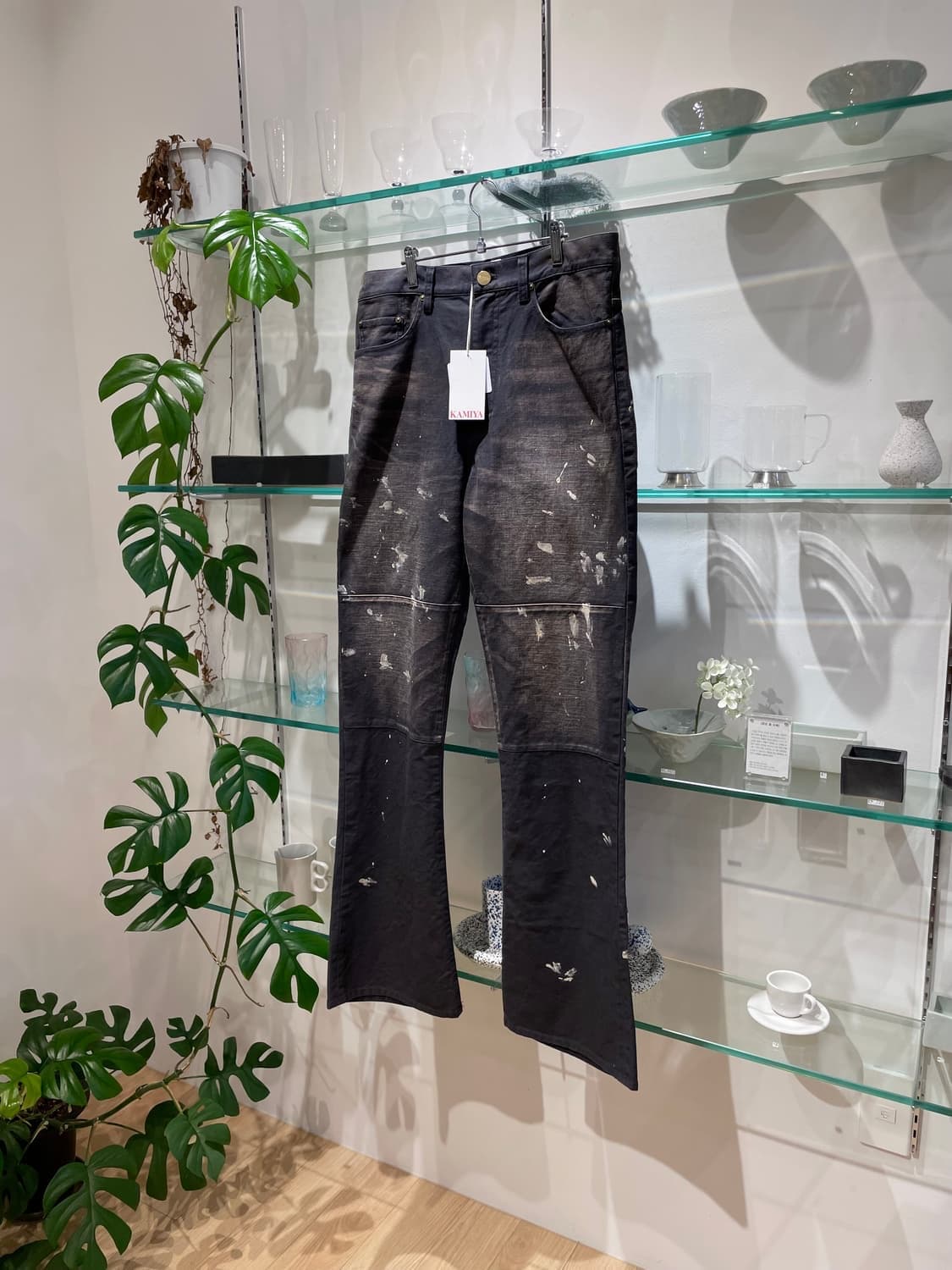 Kamiya serge paint pants L 판매 30-32 사이즈 상품이미지3