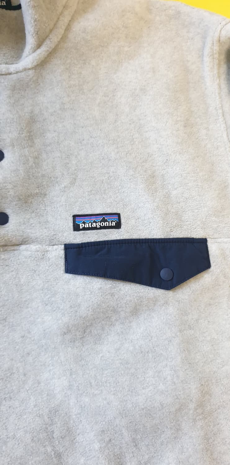 파타고니아 헤비웨이트 신칠라 스냅티 풀오버 오트밀헤더  M 상품이미지3
