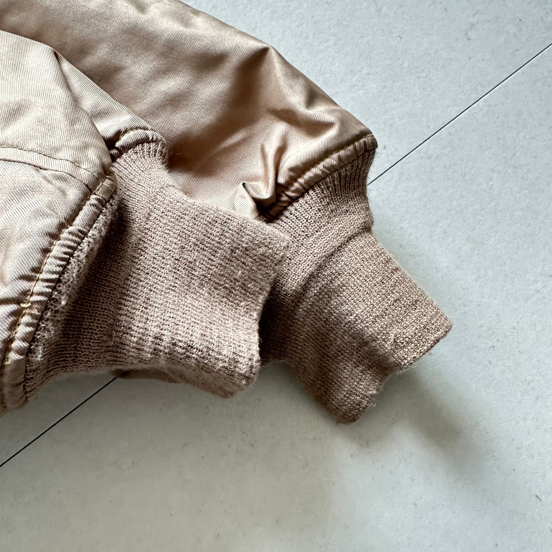  미공군 CWU-45/P 아라미드 사막색 탄(TAN) 항공점퍼 XL 상품이미지6