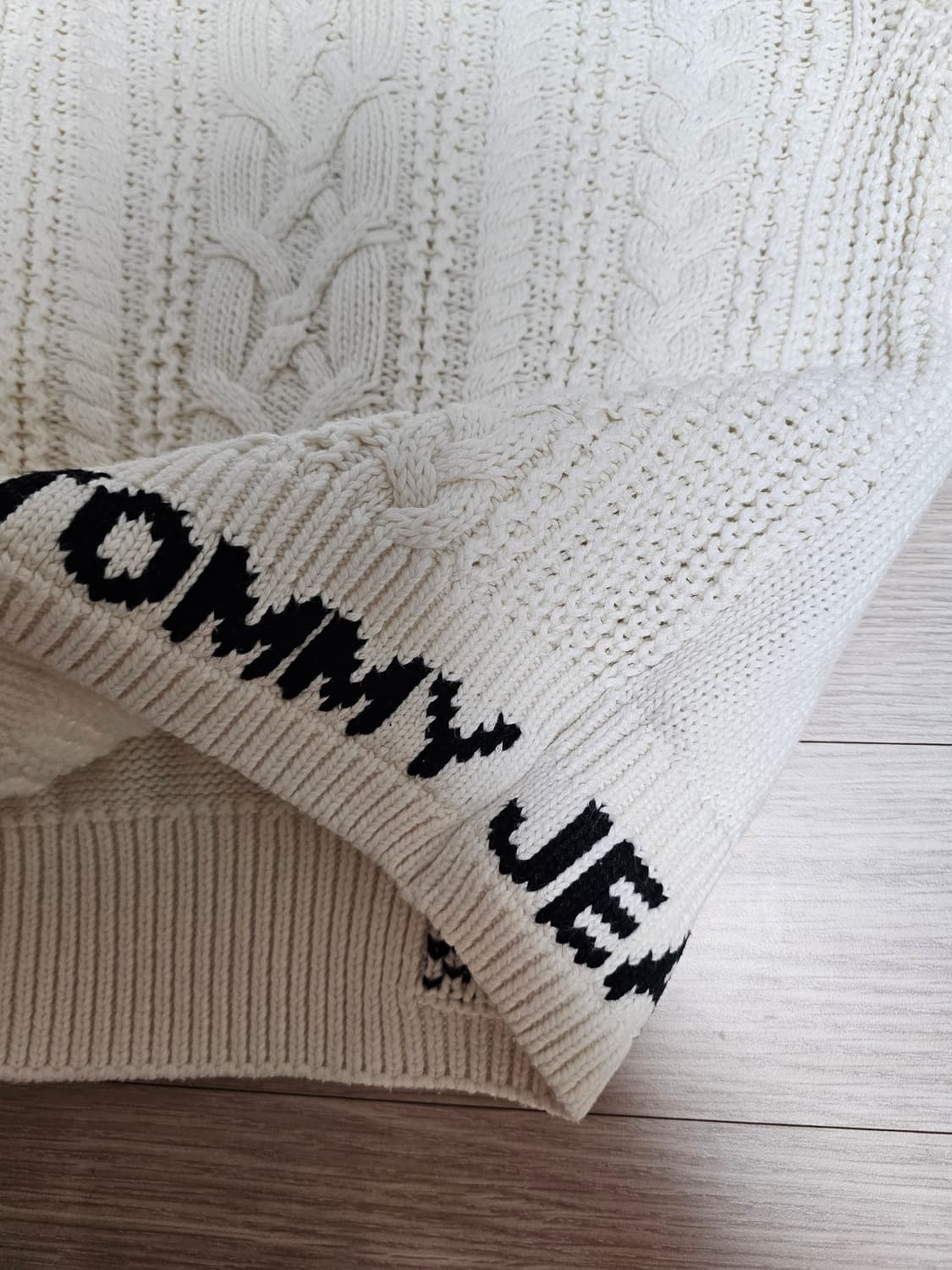 타미진스 케이블 니트 아이보리 xs 상품이미지4