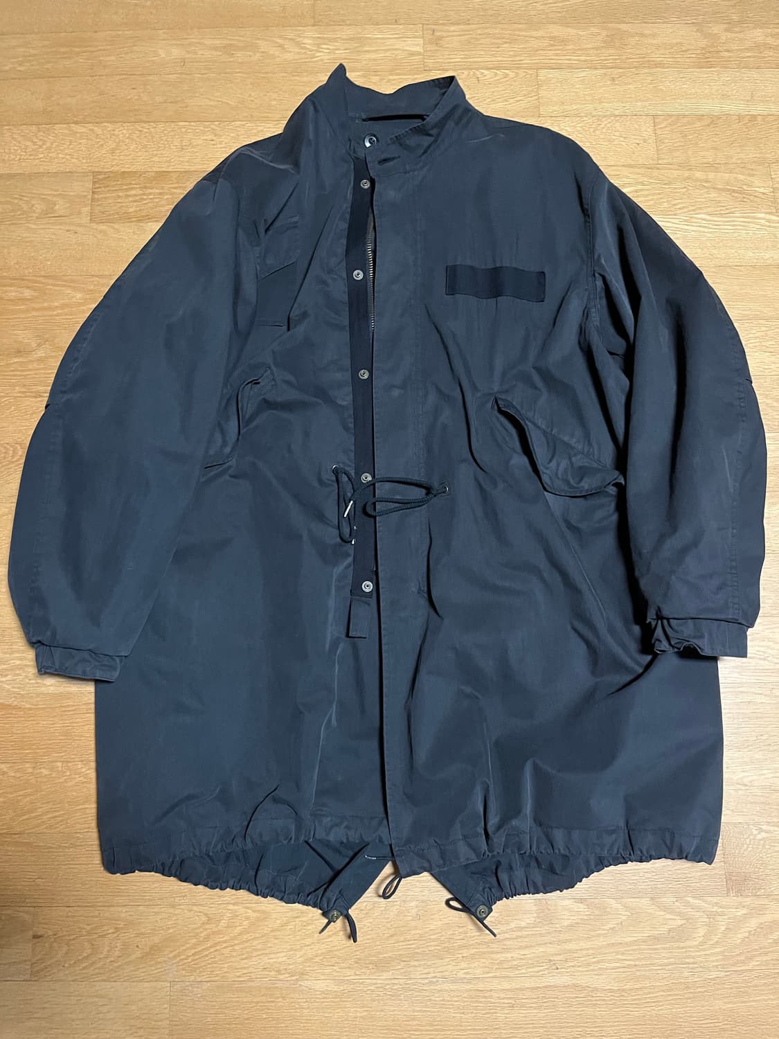 [1] 이얼즈어고 더스티 블랙 M-65 피쉬테일 랜드파카 상품이미지3