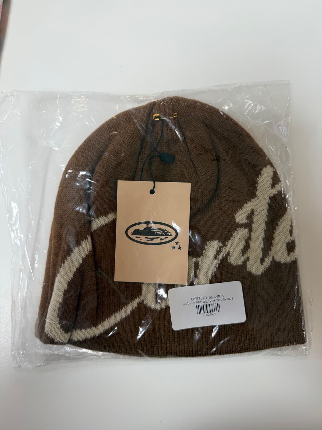 코르테이즈 corteiz 스컬리 비니 브라운 상품이미지1