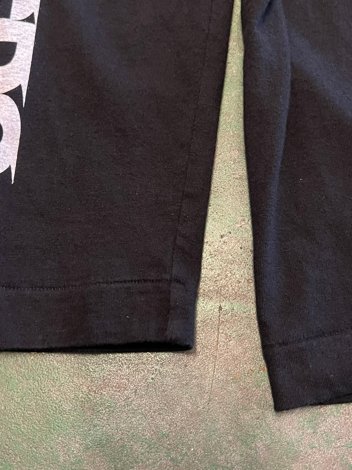 [XL] 꼼데가르송 CDG 롱슬리브 블랙 긴팔 티셔츠 일본산 상품이미지2