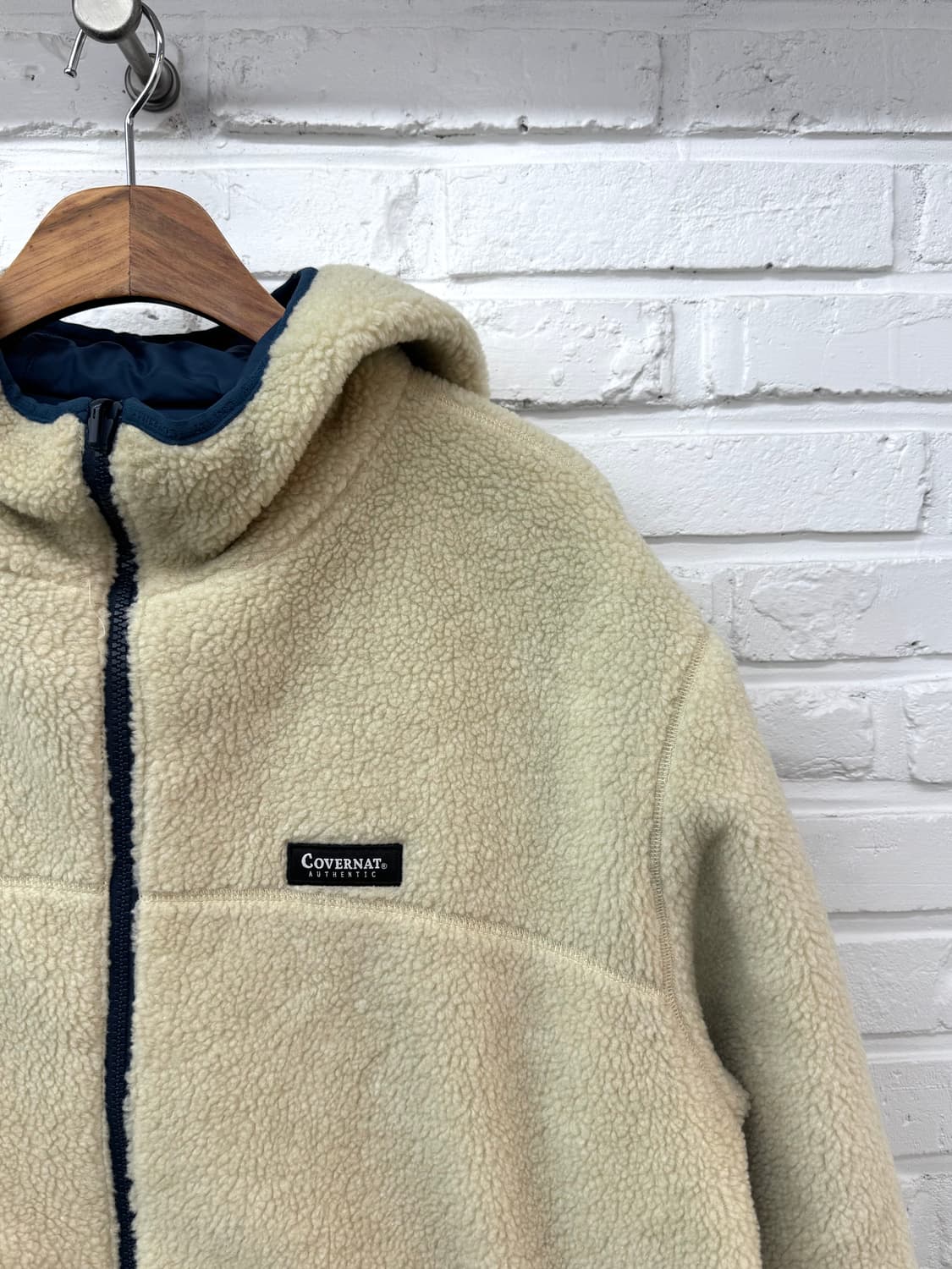 커버낫 블루 리버시블 플리스 자켓 상품이미지7