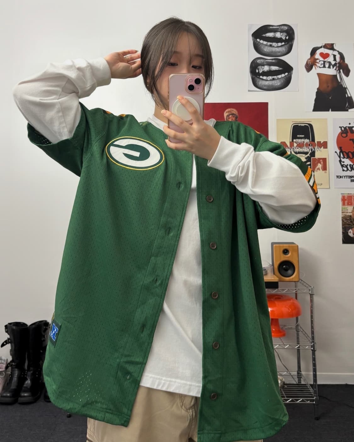 미첼앤네스 00s 메쉬 베이스볼 저지 상품이미지2