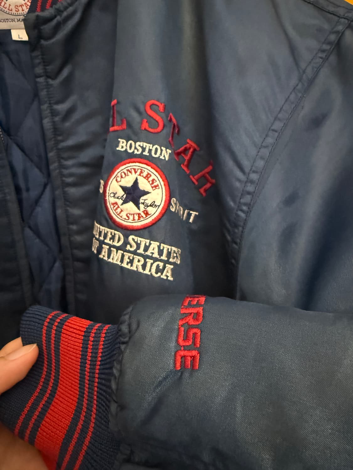 컨버스 올스타 90‘s 봄버자켓 상품이미지2