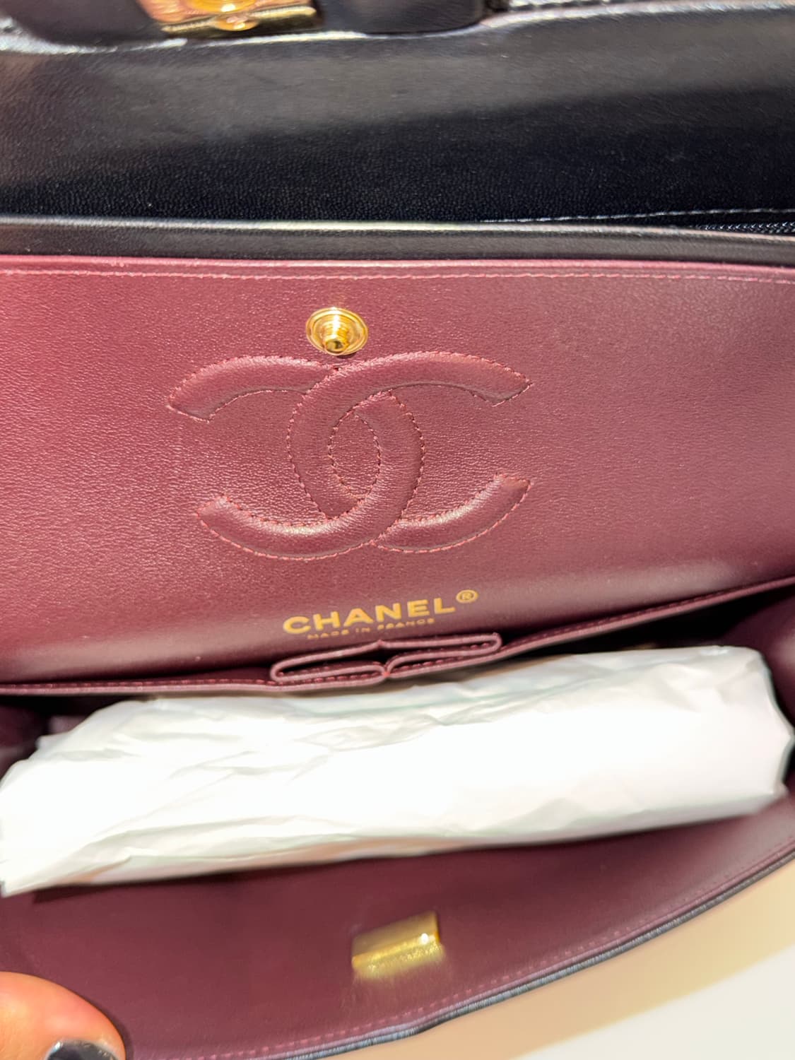 샤넬 클래식 램스킨 미디엄 상품이미지6