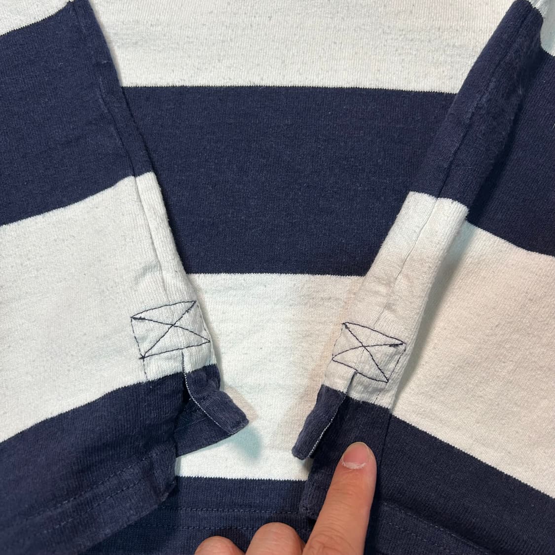 [XL] 엘엘빈 스트라이프 럭비 반팔 상품이미지6