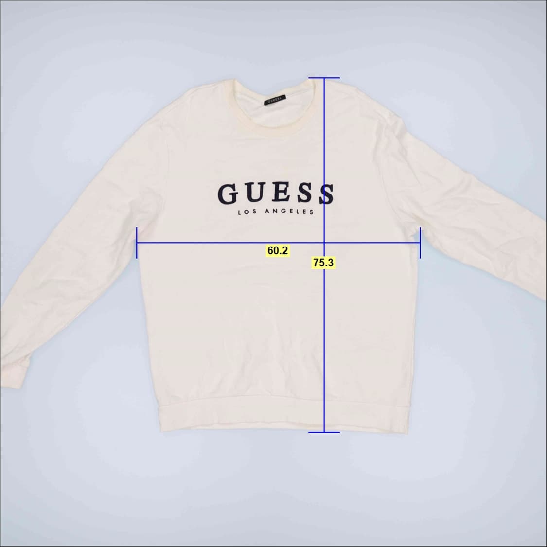 [XXL] 게스 빅로고 맨투맨 티셔츠 0102H2 상품이미지6