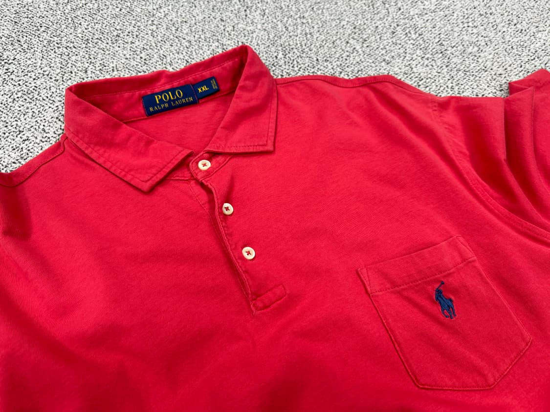 폴로 랄프로렌 포켓 반팔카라티 상품이미지2