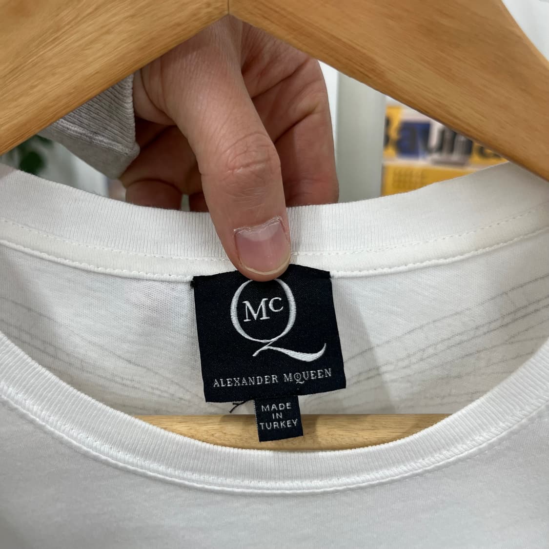 알렉산더맥퀸 반팔 티셔츠 S 상품이미지4