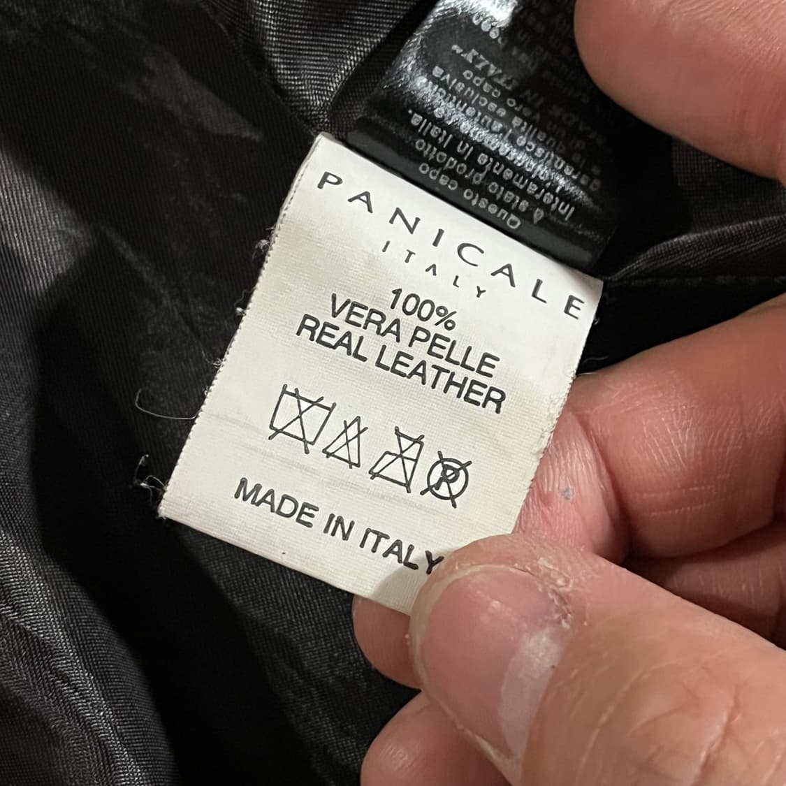 [97] 빠니깔레 블루종 가죽자켓 상품이미지10