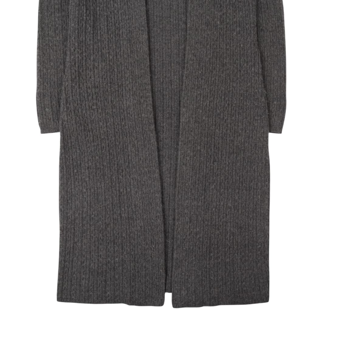 브룩스브라더스 그레이 캐시미어 100 오픈 가디건 상품이미지4