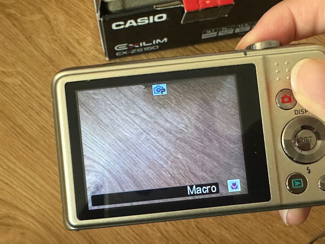 [민트급 박스품] 카시오 엑슬림 zs150 casio exilim 상품이미지6