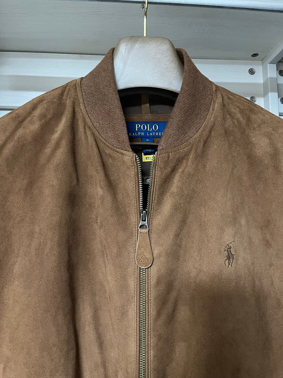 폴로 랄프로렌 스웨이드 플라이트 재킷 상품이미지2