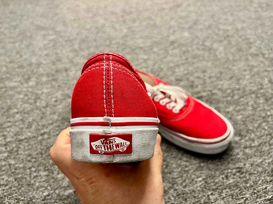 [260] 반스 어센틱 레드  상품이미지5