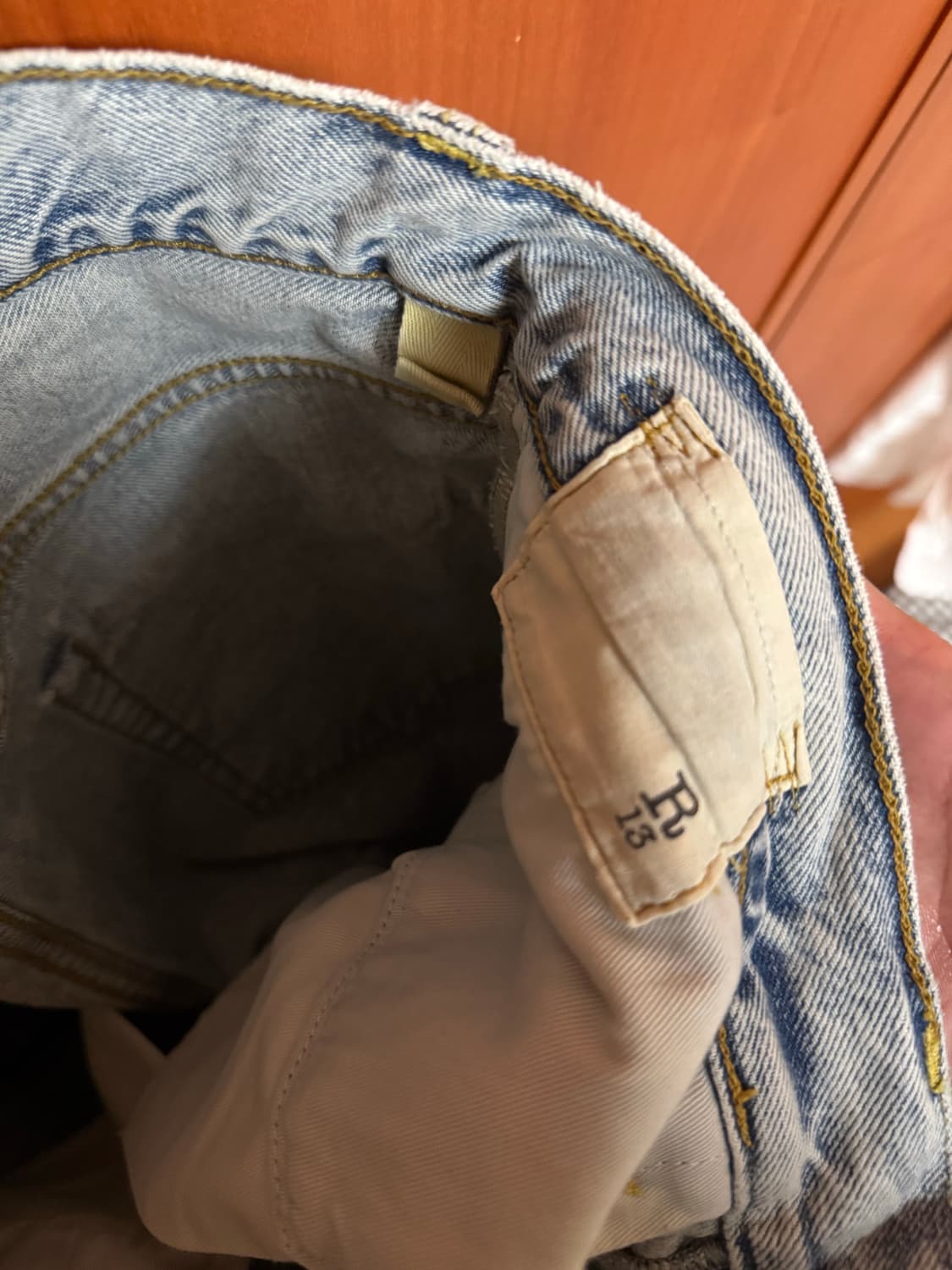 R13 아이스진 데님팬츠 상품이미지4