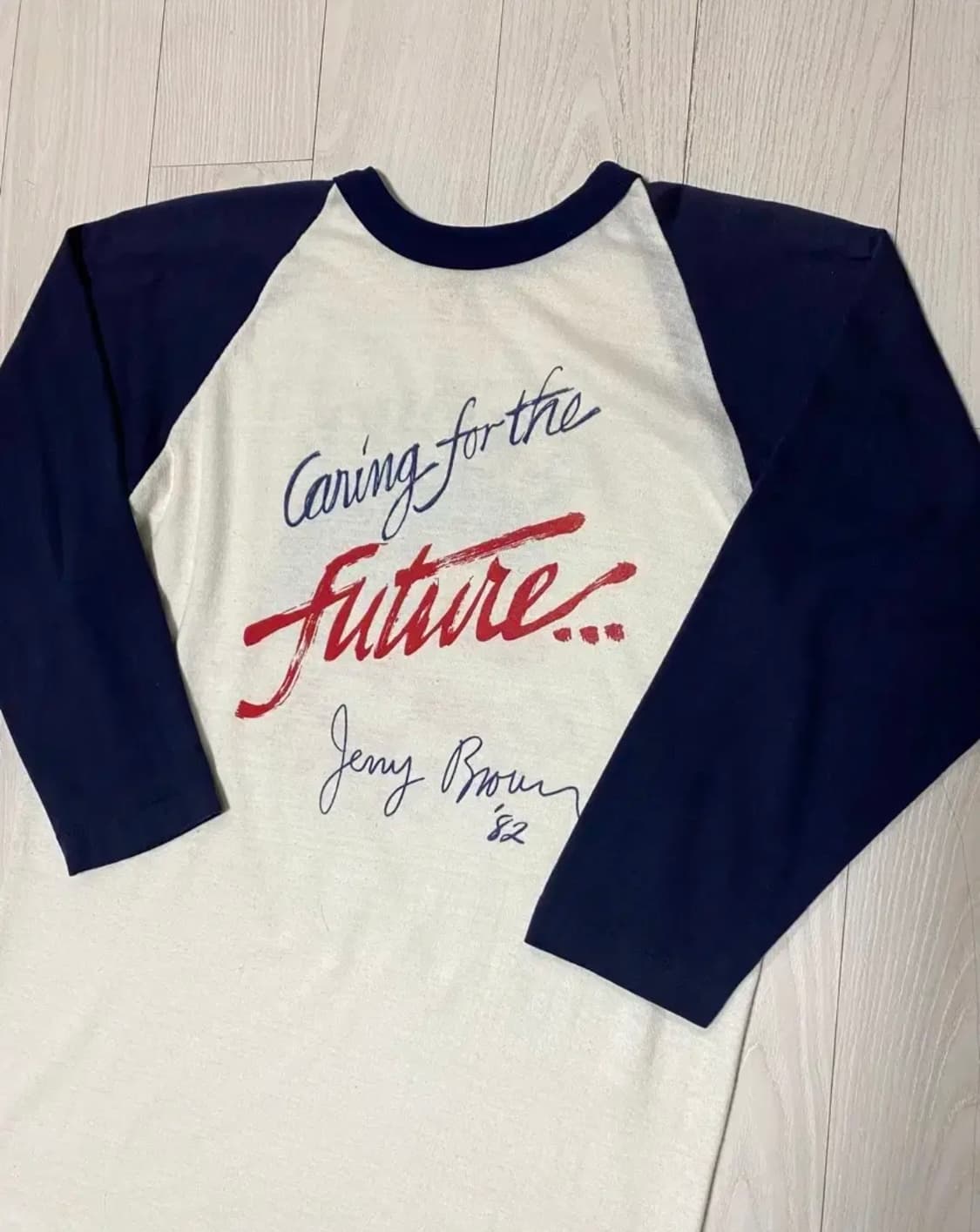(L) 80s USA제 빈티지 sportswear 래글런 7부 스포츠웨어 상품이미지3