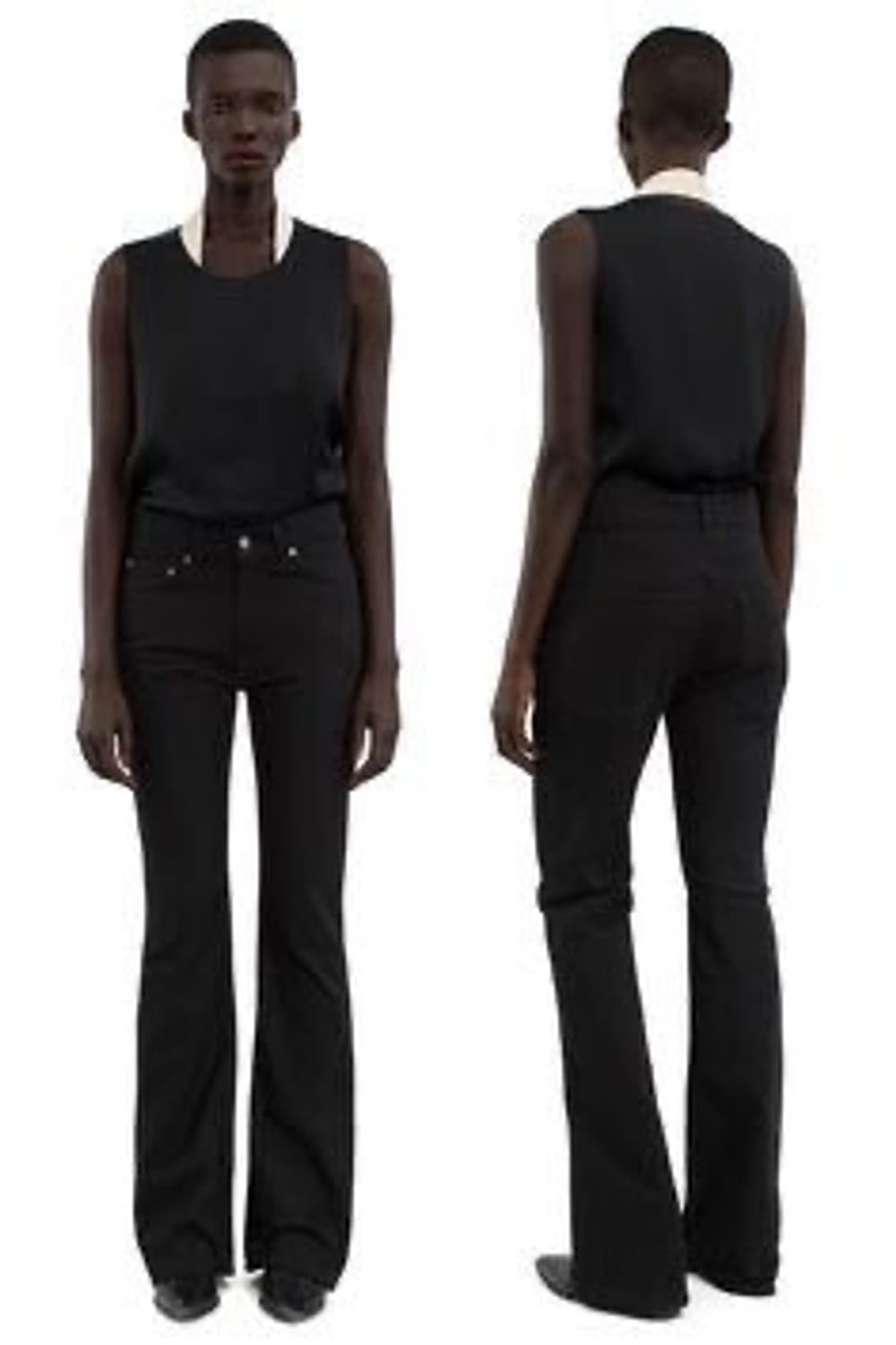 Lita bootcut jeans black 상품이미지2