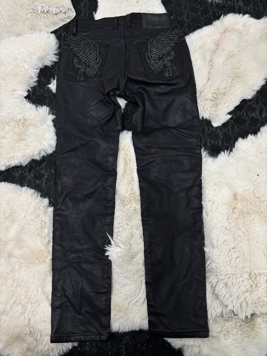 [CLOUD72]Back Wings Print RockChic Coate 상품이미지9