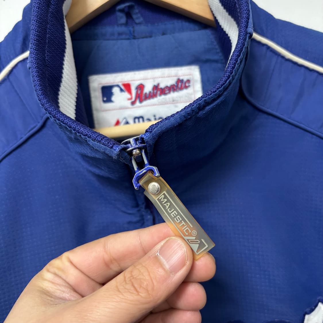 마제스틱 LA다저스 어센틱 자켓 상품이미지5