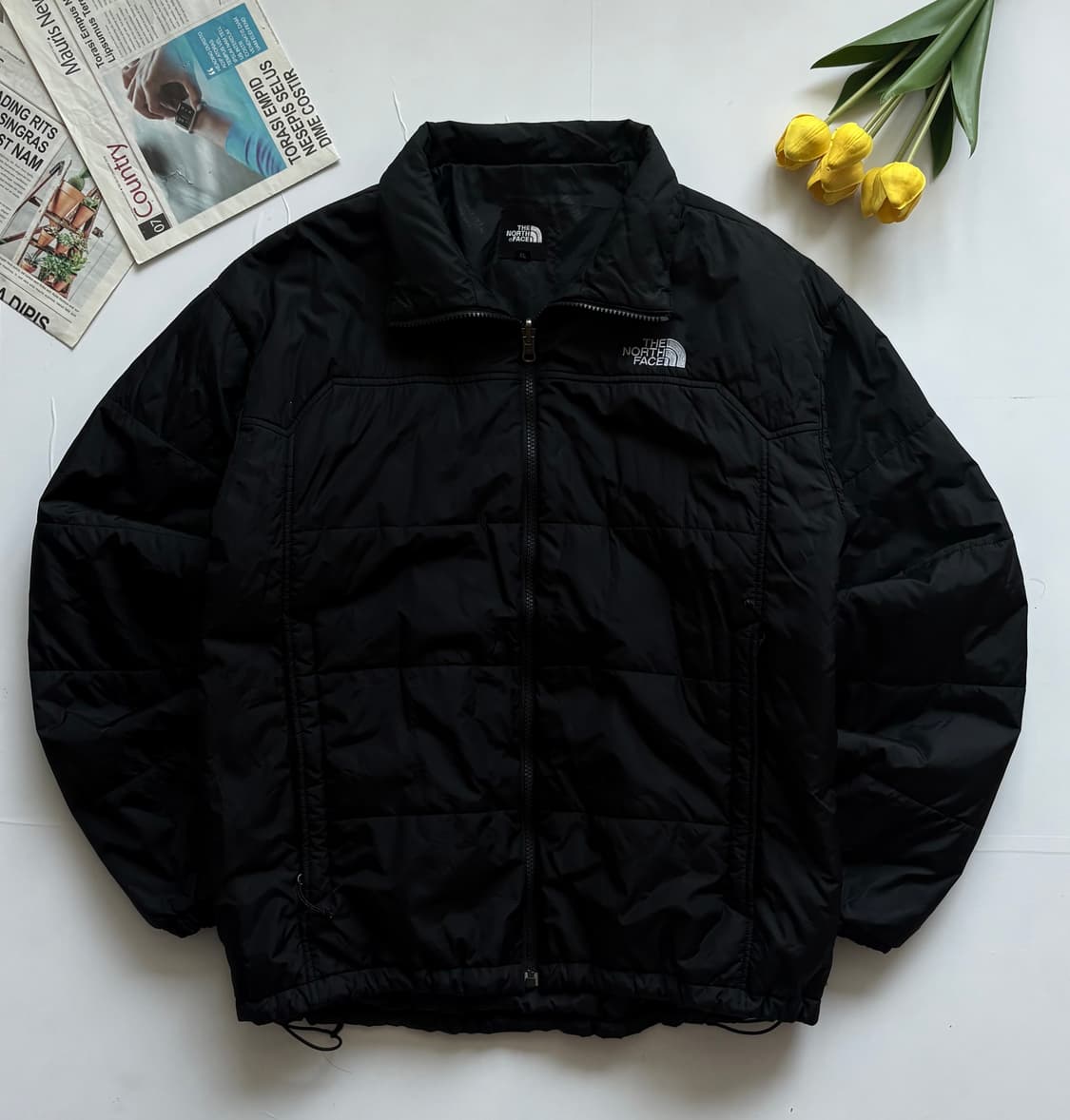 노스페이스 블랙 경량 패딩 점퍼 상품이미지2