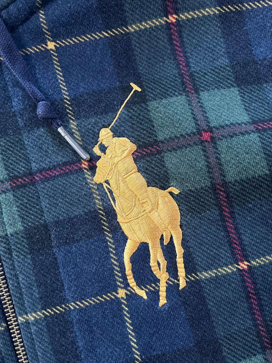 폴로 랄프로렌 빈티지 후드집업 상품이미지3